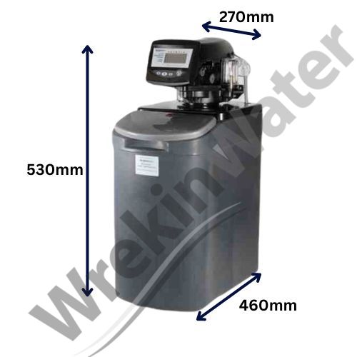 AUTO10M Metered Water Softener with Digital Display 10L Resin Bed 